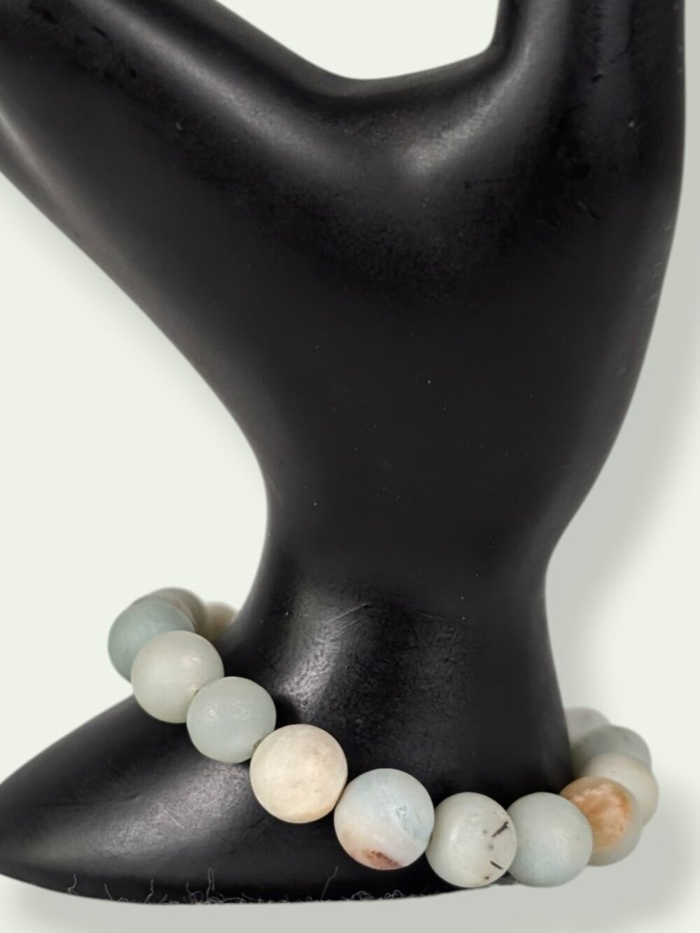 10mm Matte Amazonite Beaded Stretch Bracelet